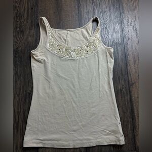 Eddie Bauer Light Gray Tee